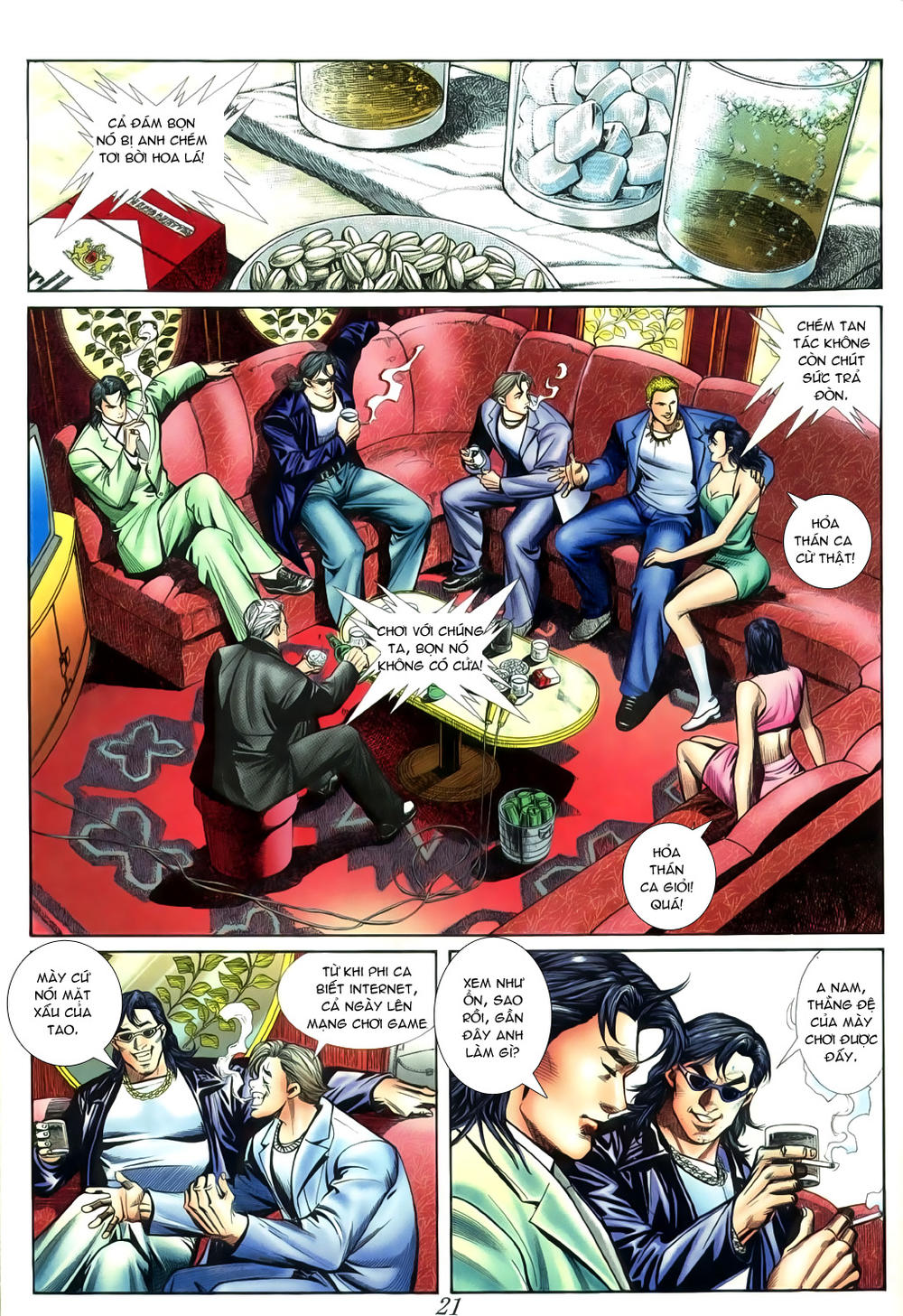 Người Trong Giang Hồ Chapter 413 - 13