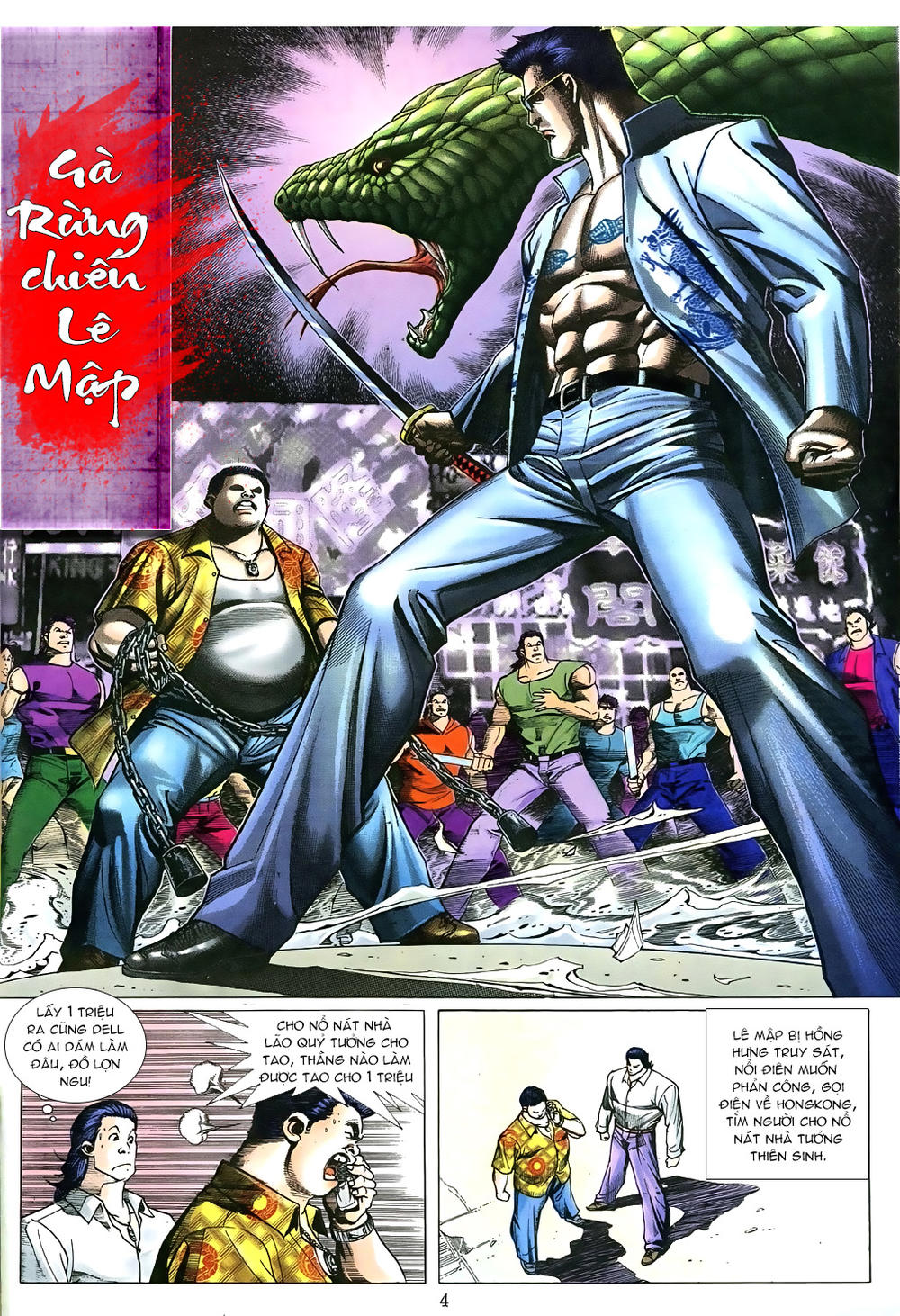 Người Trong Giang Hồ Chapter 483 - 1