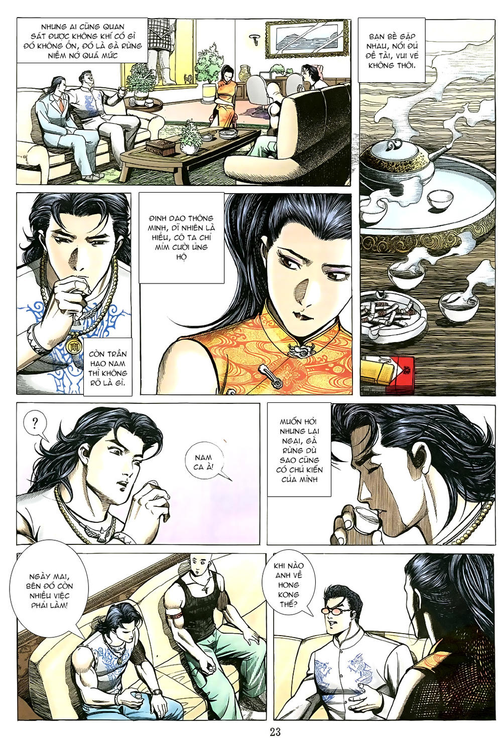 Người Trong Giang Hồ Chapter 487 - 18