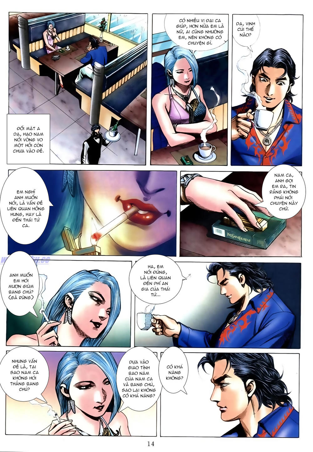 Người Trong Giang Hồ Chapter 548 - 10