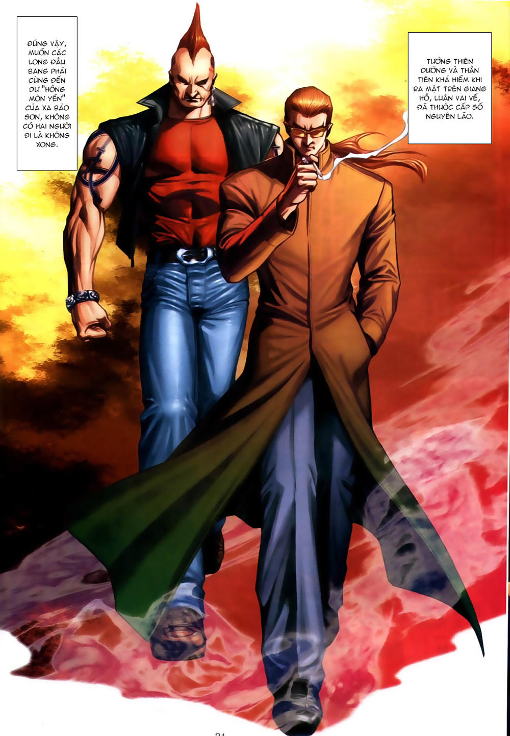 Người Trong Giang Hồ Chapter 585 - 21