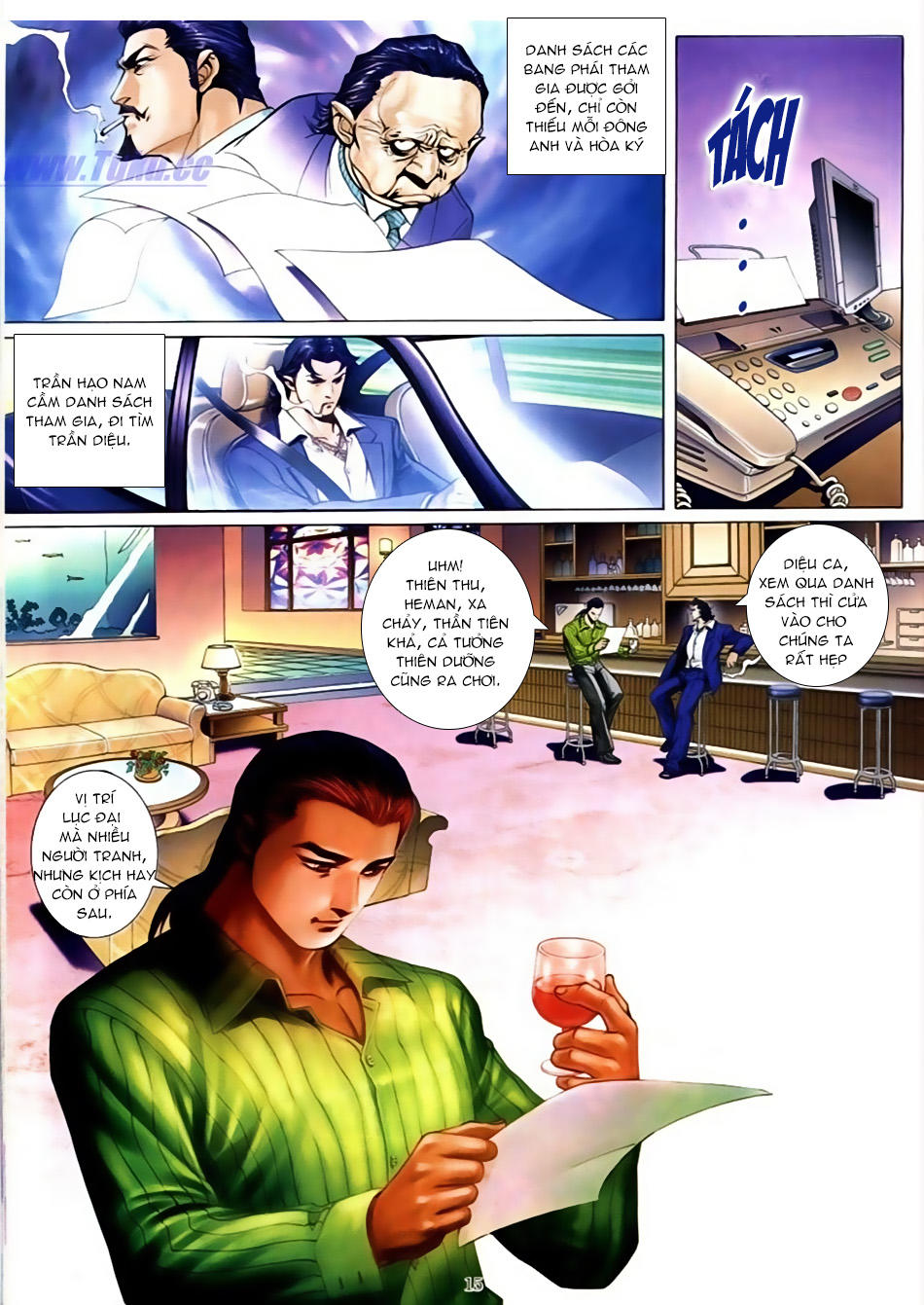 Người Trong Giang Hồ Chapter 588 - 9