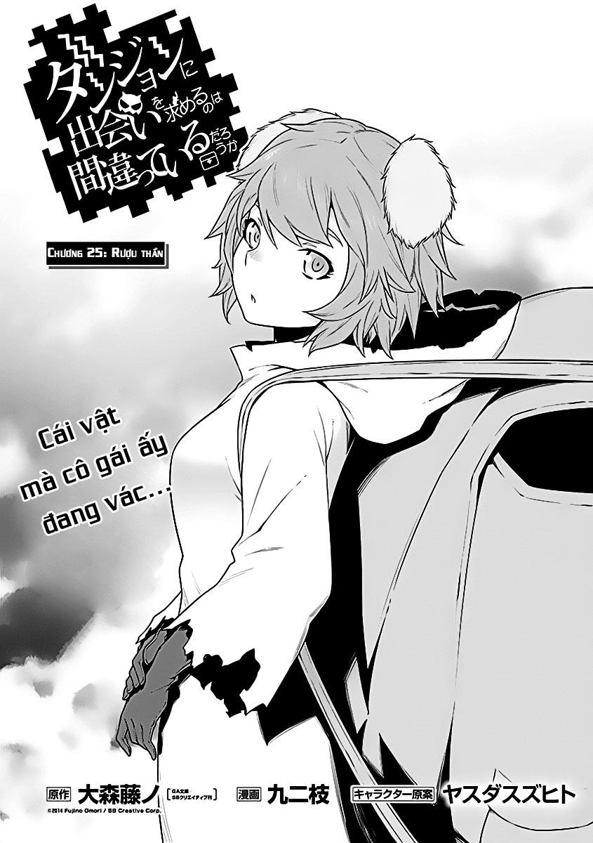 Dungeon Ni Deai O Motomeru No Wa Machigatte Iru Darou Ka Chapter 25 - 3