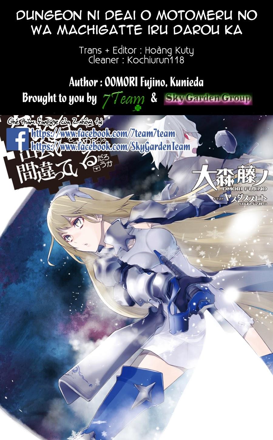 Dungeon Ni Deai O Motomeru No Wa Machigatte Iru Darou Ka Chapter 3 - 1