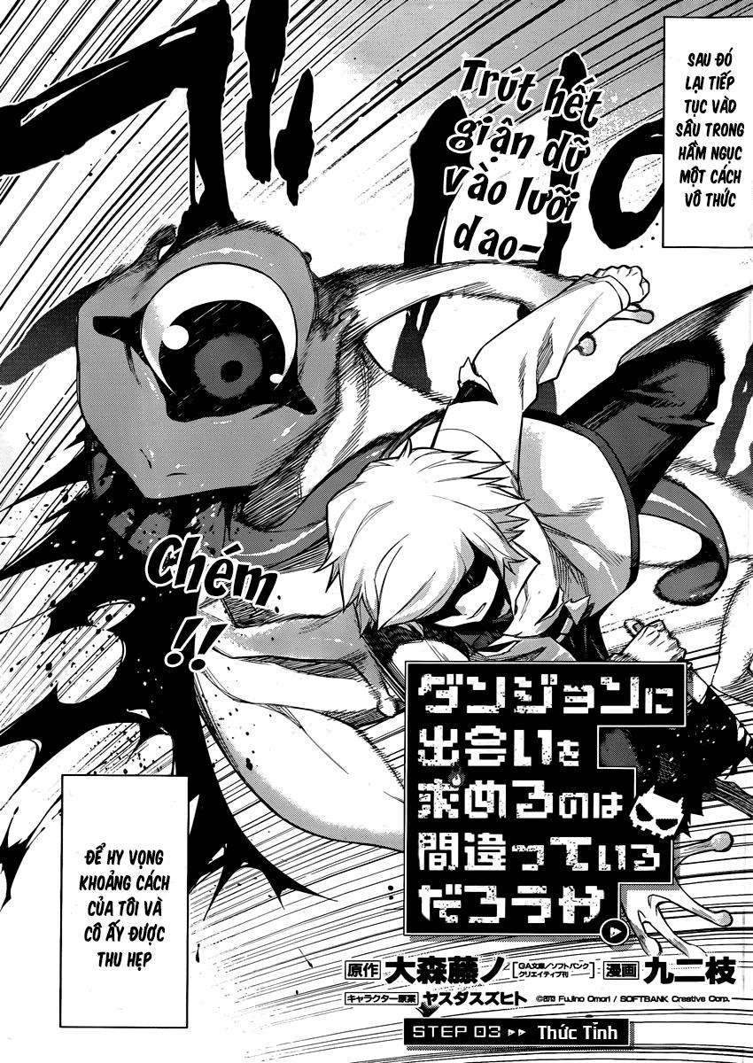 Dungeon Ni Deai O Motomeru No Wa Machigatte Iru Darou Ka Chapter 3 - 4