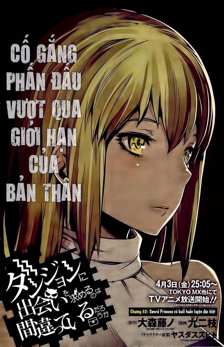 Dungeon Ni Deai O Motomeru No Wa Machigatte Iru Darou Ka Chapter 32 - 1