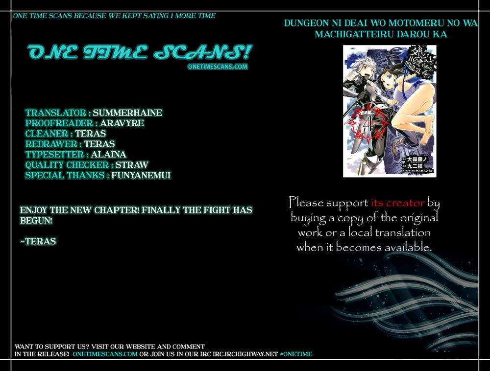 Dungeon Ni Deai O Motomeru No Wa Machigatte Iru Darou Ka Chapter 40 - 1