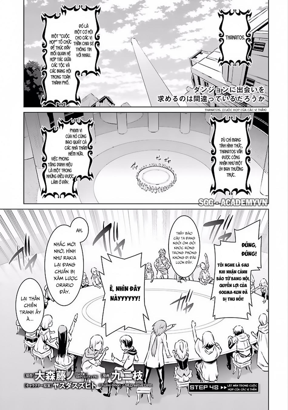 Dungeon Ni Deai O Motomeru No Wa Machigatte Iru Darou Ka Chapter 48 - 3