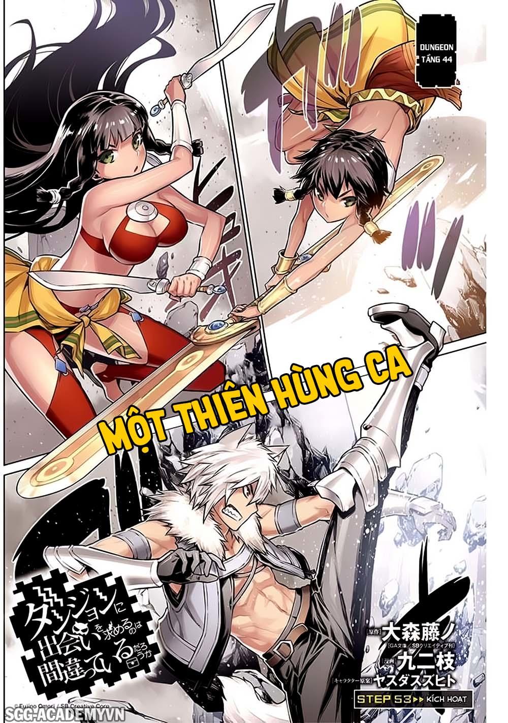 Dungeon Ni Deai O Motomeru No Wa Machigatte Iru Darou Ka Chapter 53 - 3