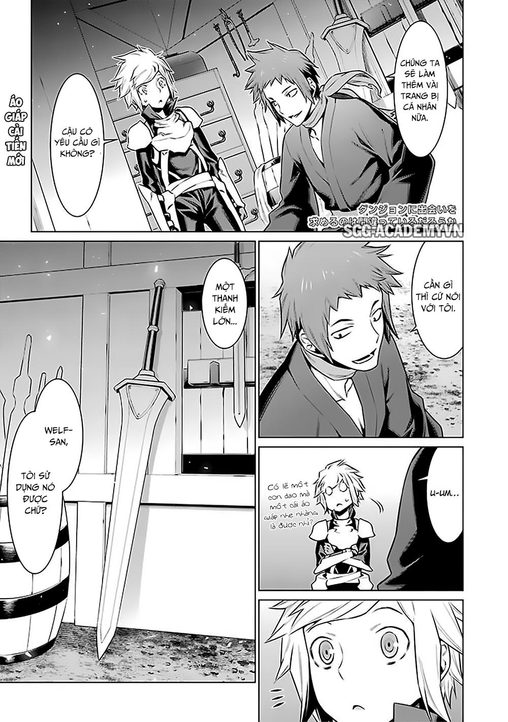 Dungeon Ni Deai O Motomeru No Wa Machigatte Iru Darou Ka Chapter 55 - 3