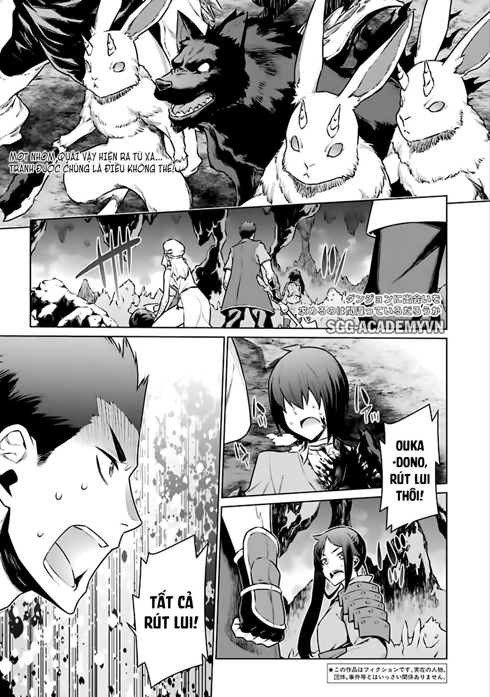 Dungeon Ni Deai O Motomeru No Wa Machigatte Iru Darou Ka Chapter 59 - 4