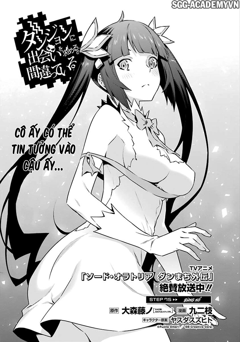 Dungeon Ni Deai O Motomeru No Wa Machigatte Iru Darou Ka Chapter 75 - 3