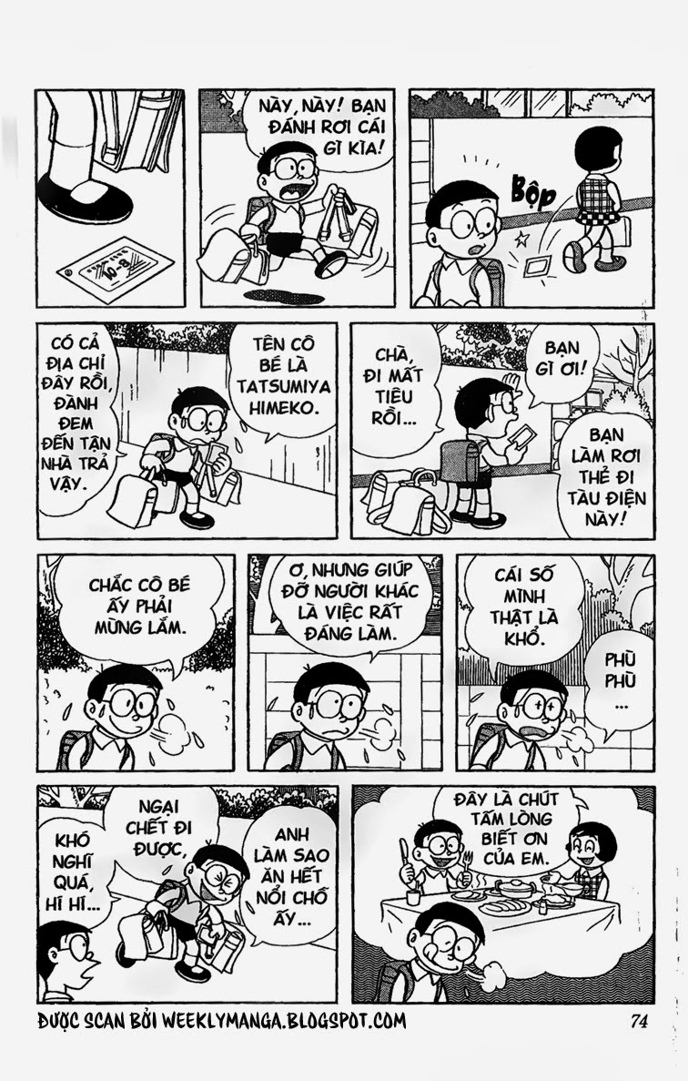 Truyện Ngắn Doraemon Mới Nhất Chapter 156 - 4