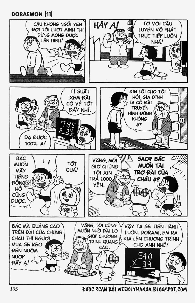 Truyện Ngắn Doraemon Mới Nhất Chapter 197 - 12