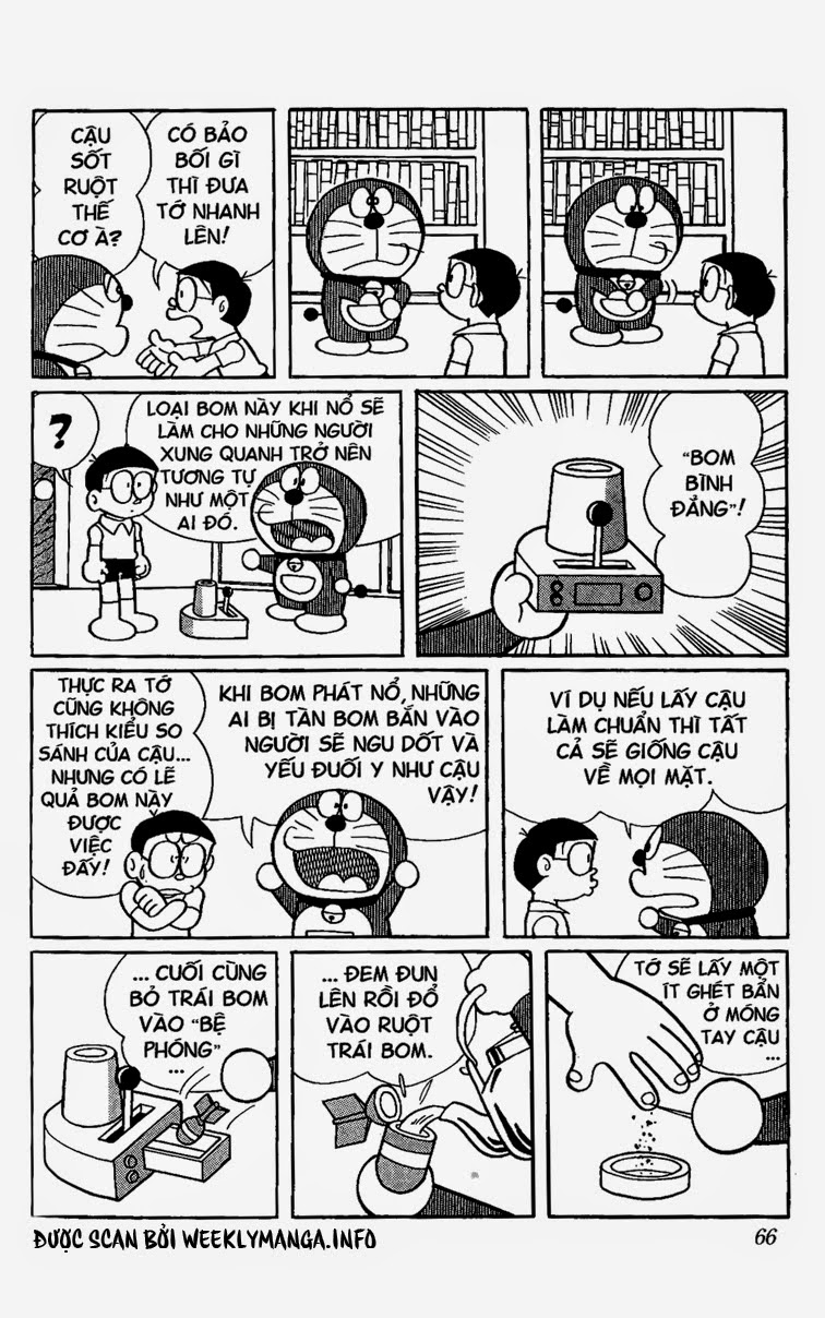 Truyện Ngắn Doraemon Mới Nhất Chapter 465 - 3