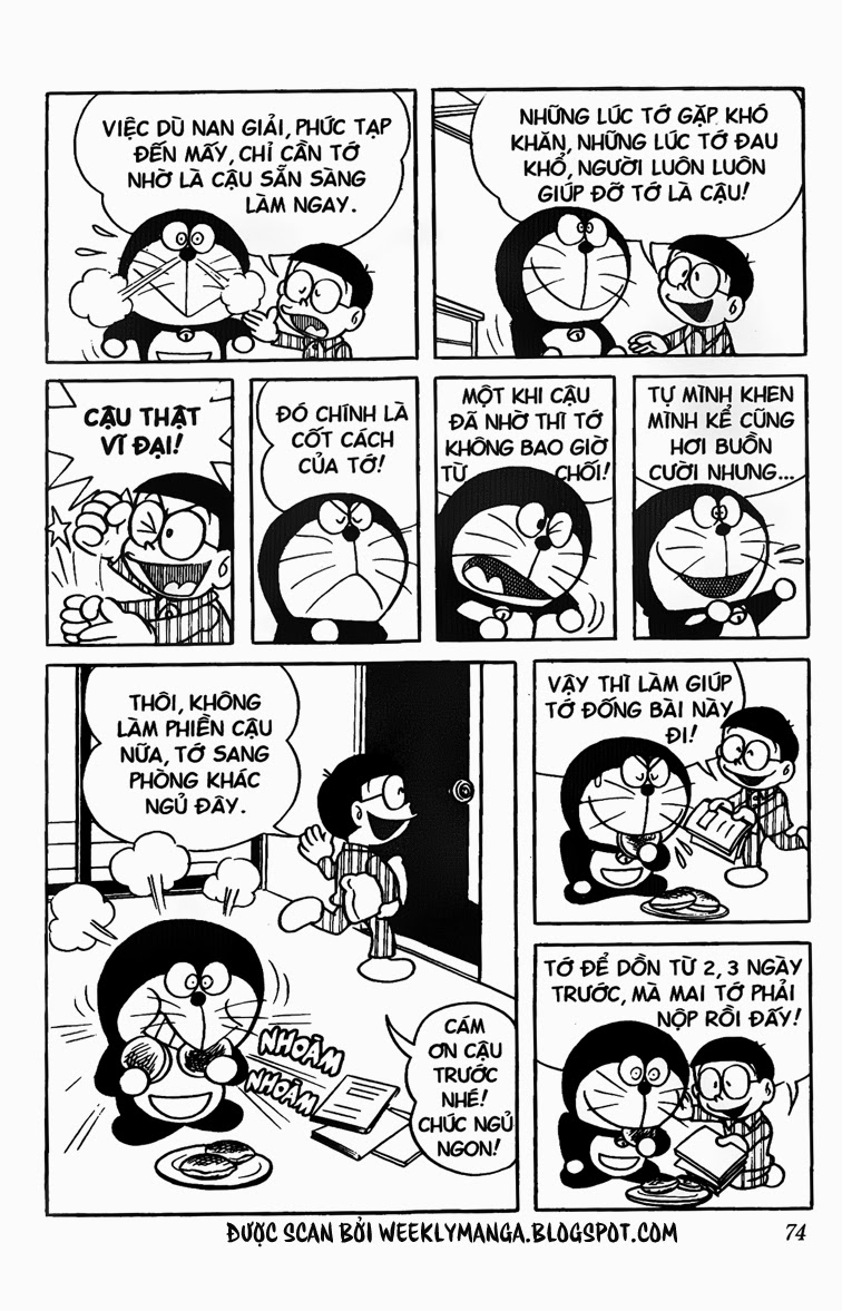 Truyện Ngắn Doraemon Mới Nhất Chapter 77 - 4
