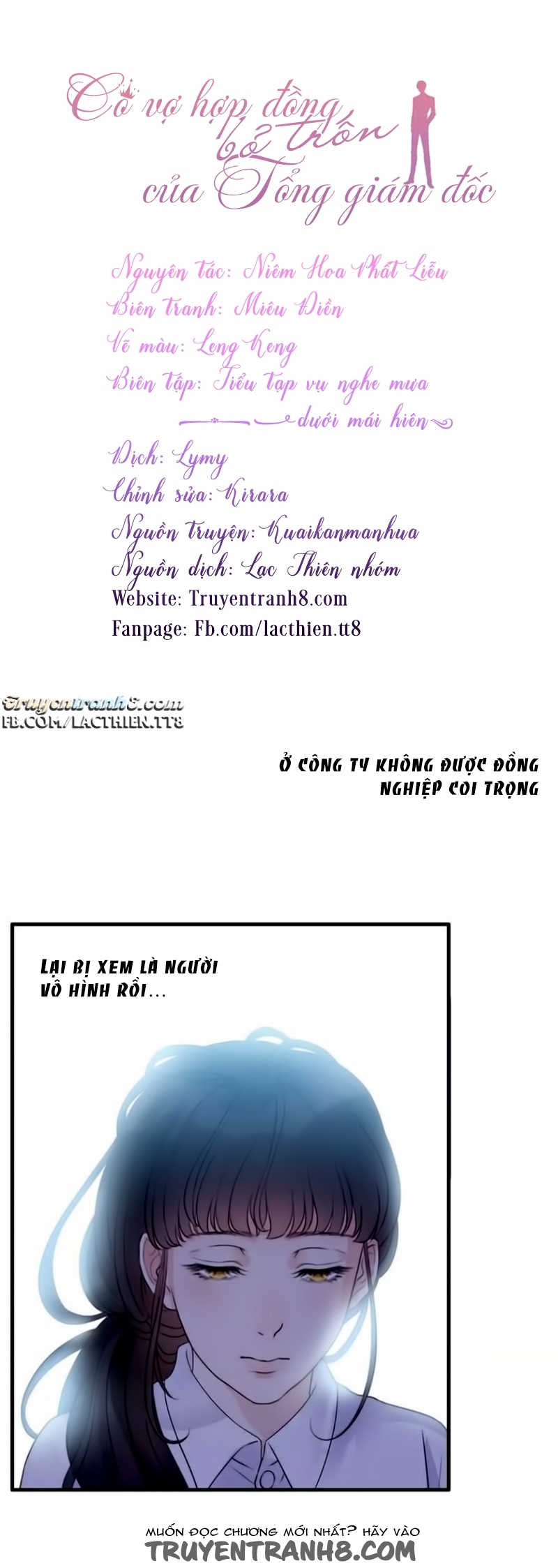 Cô Vợ Hợp Đồng Bỏ Trốn Của Tổng Giám Đốc Chapter 4.1 - 4