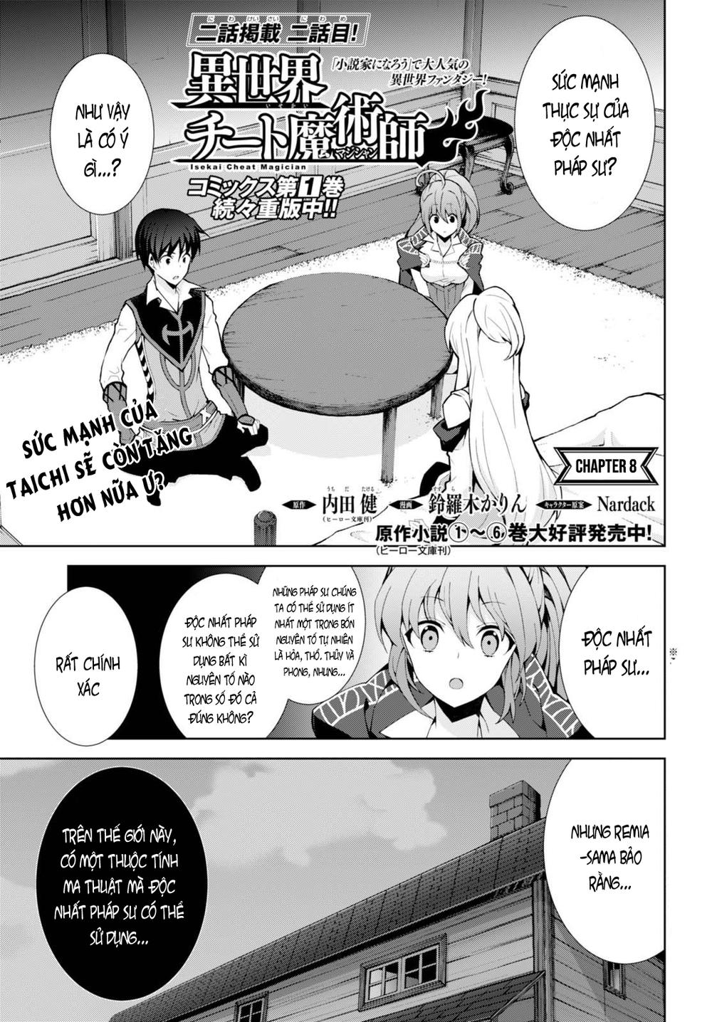 Trở Thành Pháp Sư Ở Thế Giới Mới Chapter 8 - 2