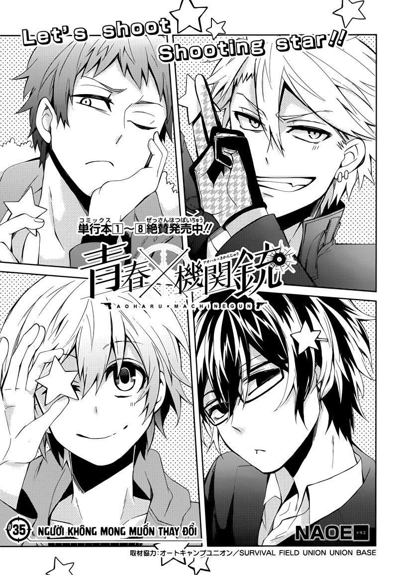 Aoharu X Kikanjuu Chapter 35 - 4