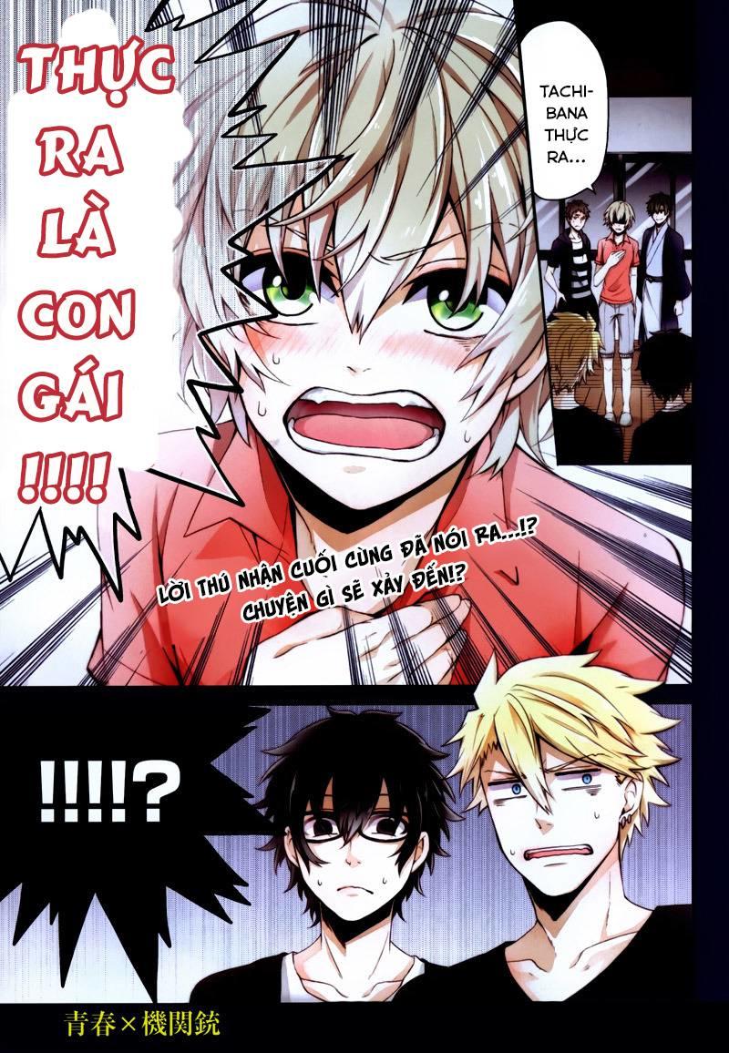 Aoharu X Kikanjuu Chapter 37 - 3