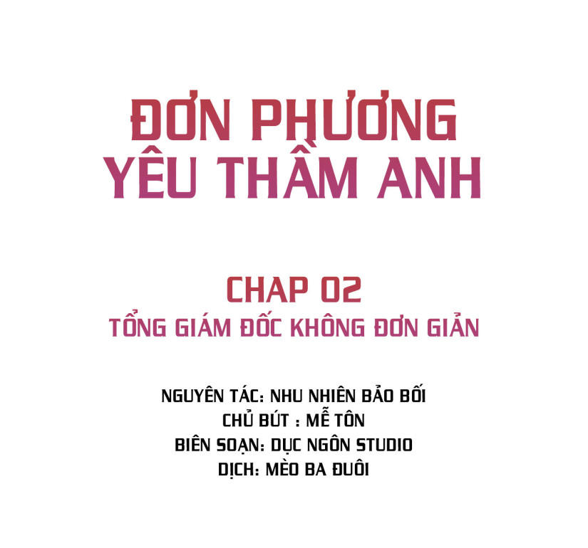 Đơn Phương Yêu Thầm Anh Chapter 2 - 2