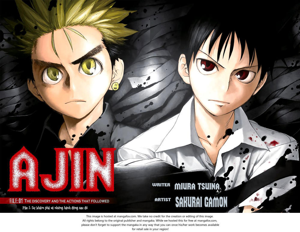 Ajin Chapter 1 - 7