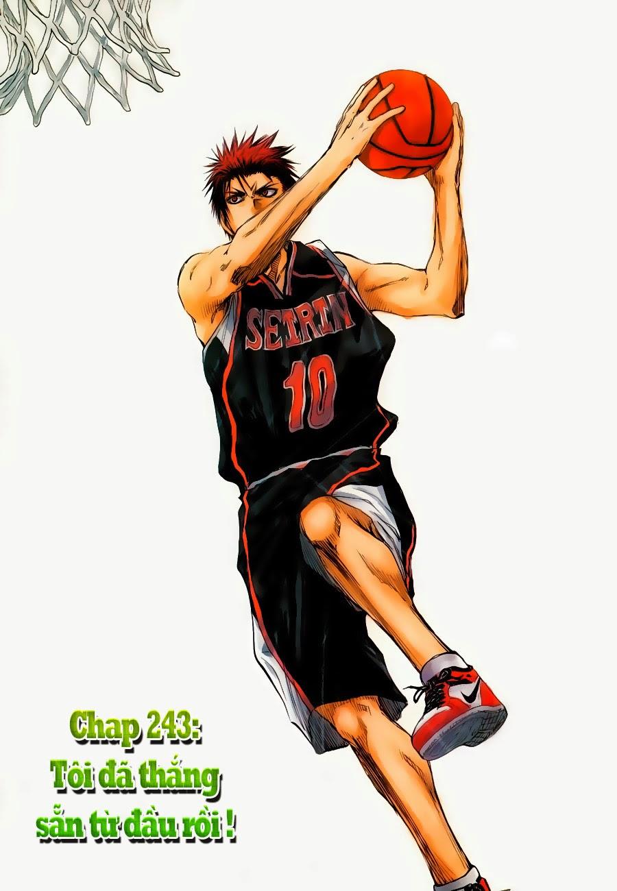 Kuroko No Basuke Chapter 243 - 1