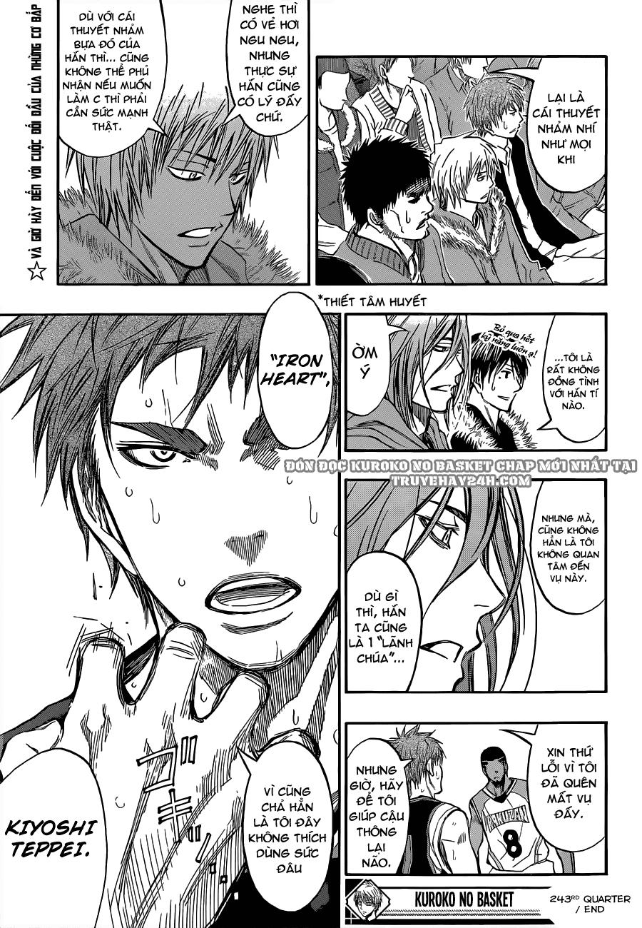 Kuroko No Basuke Chapter 243 - 24