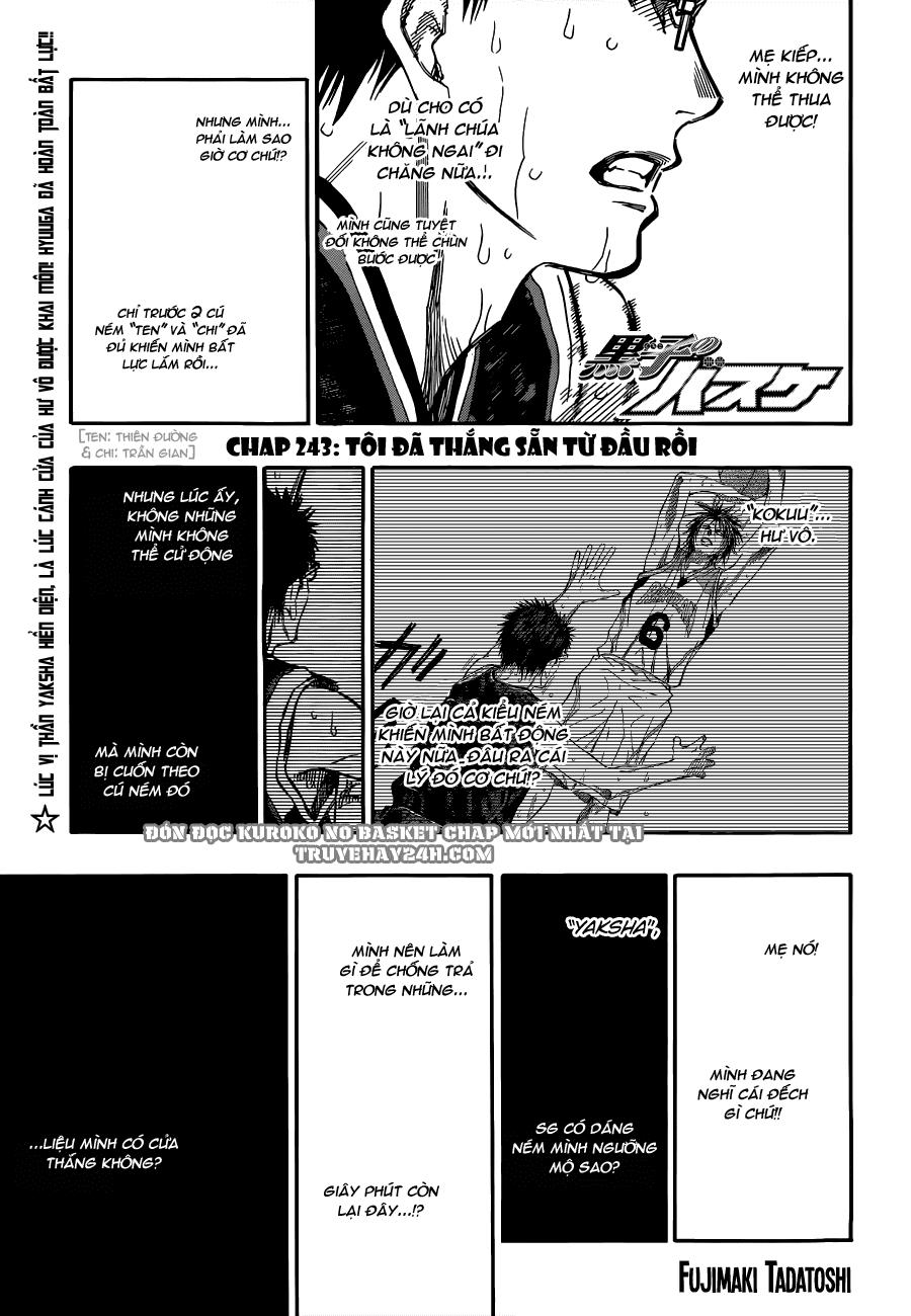 Kuroko No Basuke Chapter 243 - 4
