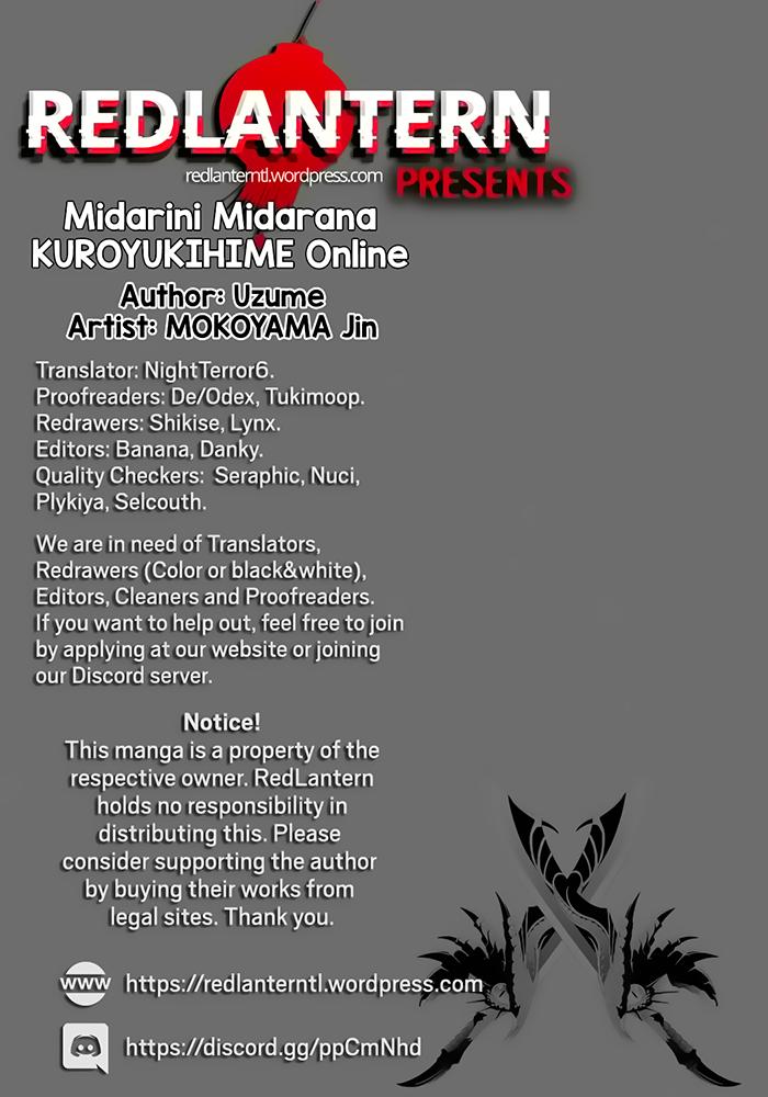 Midarini Midarana Kuroyukihime Online Chapter 3 - 26