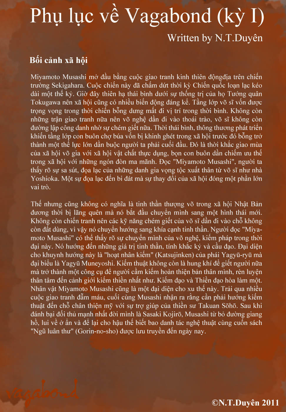 Lãng Khách Chapter 31 - 32