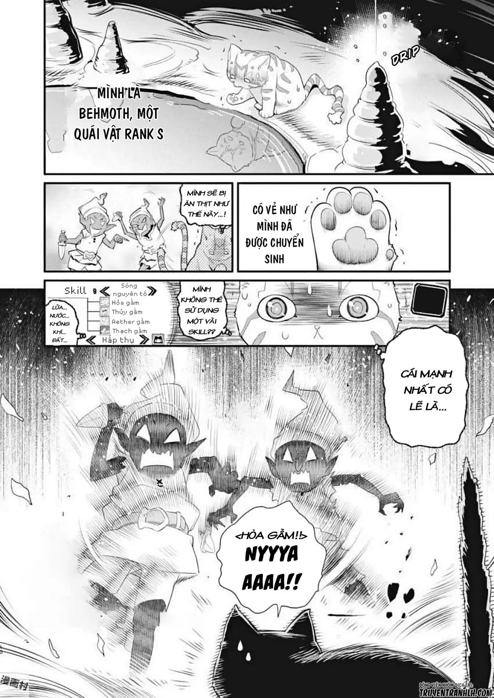 I Am Behemoth Of The S Rank Monster But I Am Mistaken As A Cat And I Live As A Pet Of Elf Girl Chapter 1 - 13