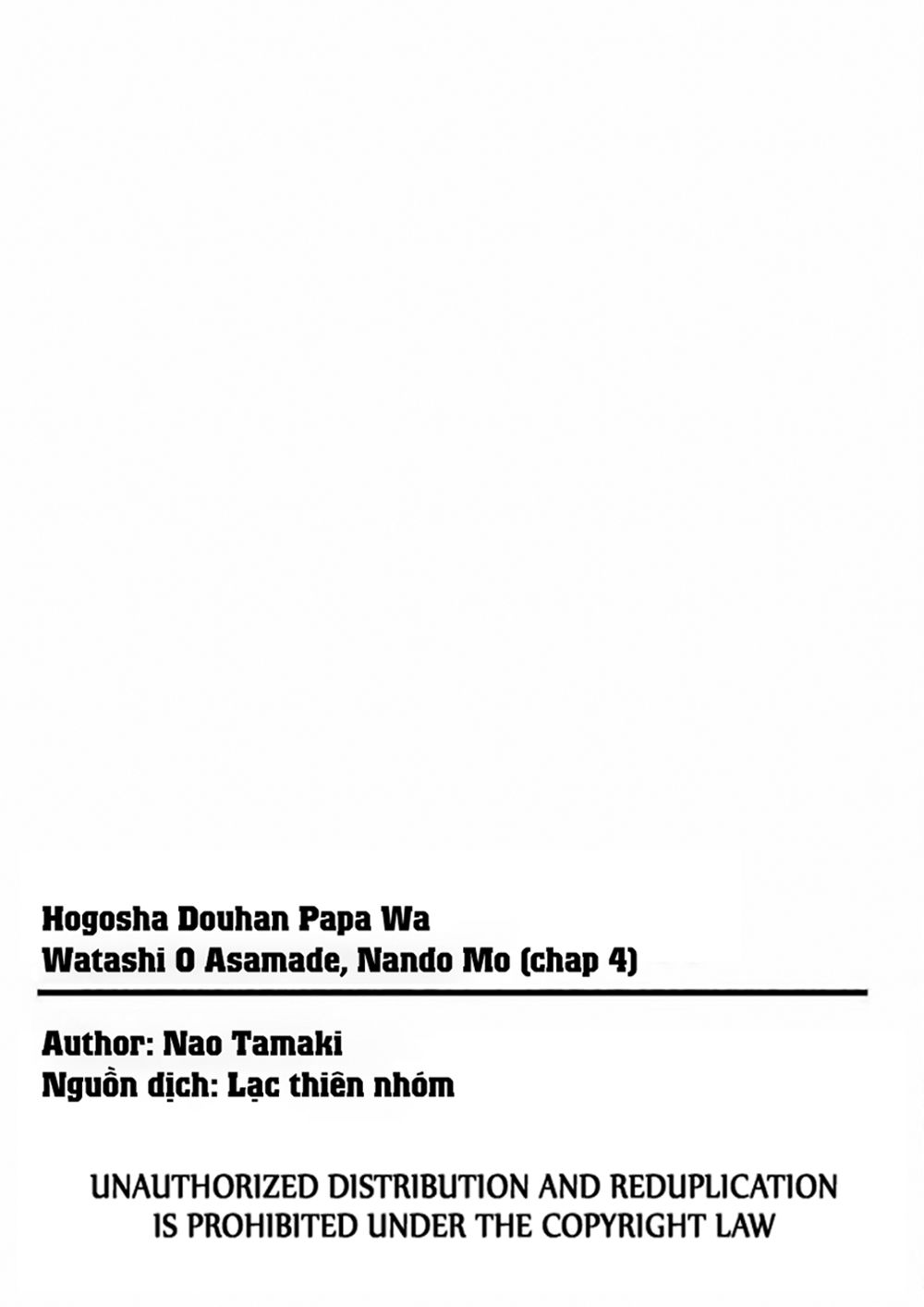 Hogosha Douhan Papa Wa Watashi O Asamade, Nando Mo Chapter 4 - 28