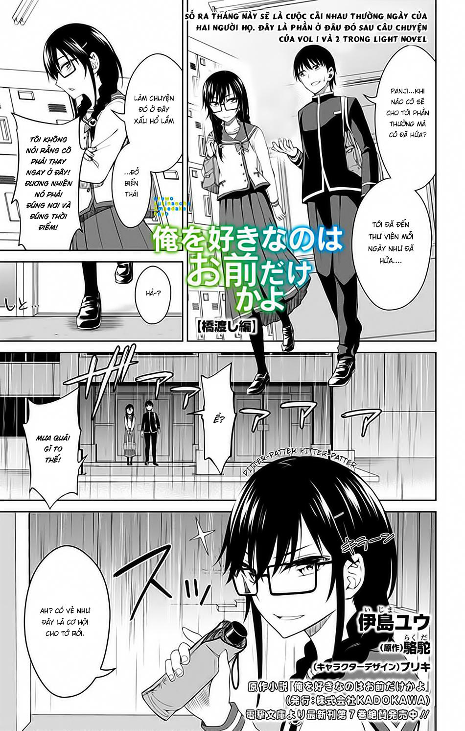 Ore Wo Suki Nano Wa Omae Dake Ka Yo Chapter 12.5 - 2