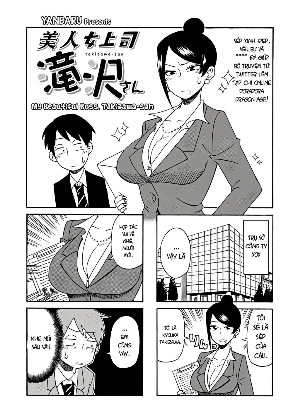 Bijin Onna Joushi Takizawa-San Chapter 1 - 3