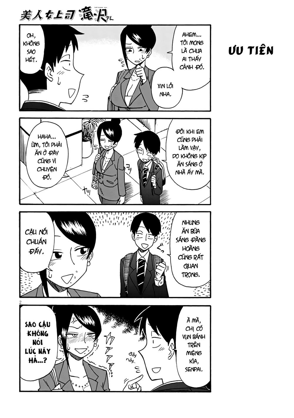 Bijin Onna Joushi Takizawa-San Chapter 2 - 4