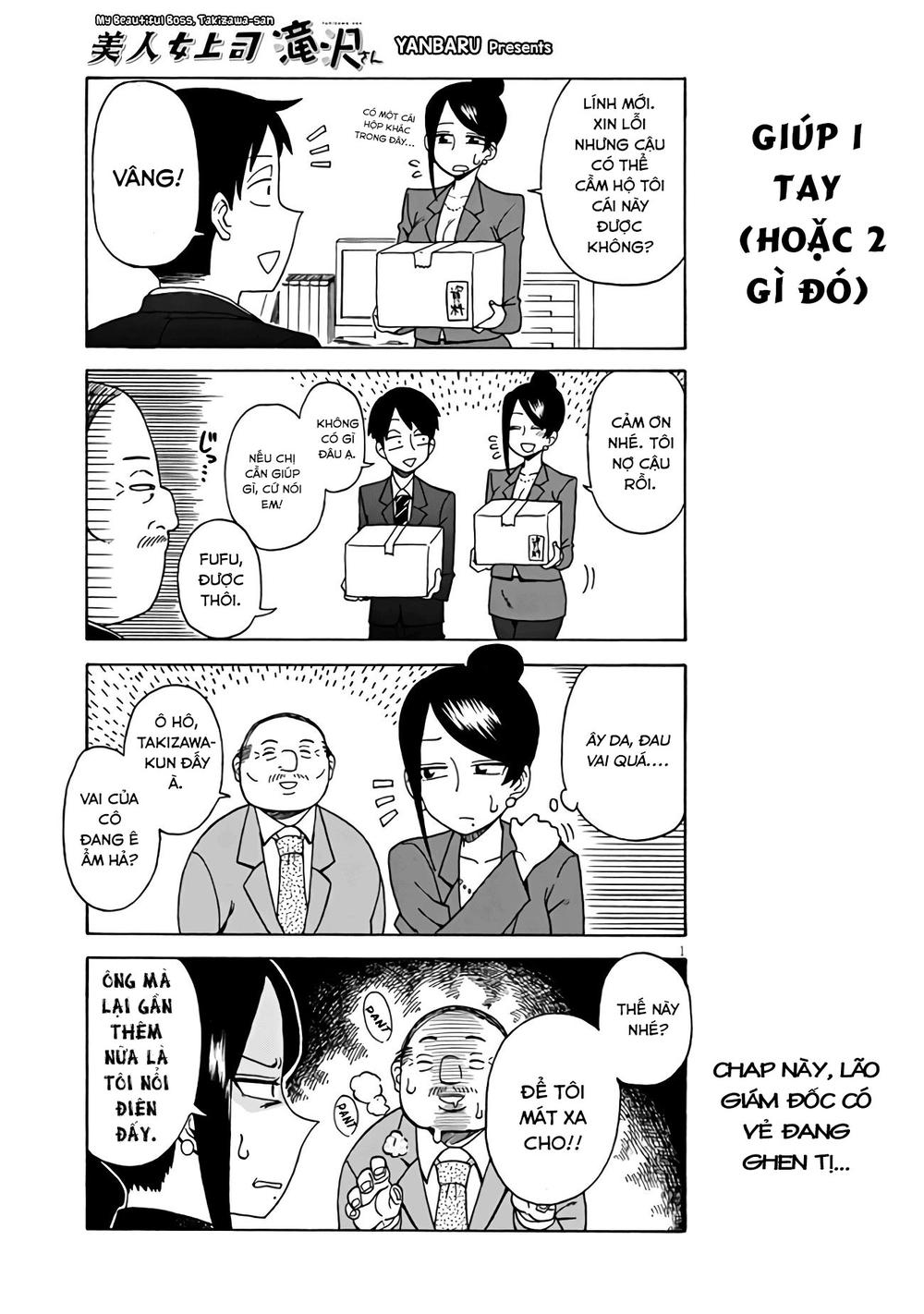 Bijin Onna Joushi Takizawa-San Chapter 3 - 1