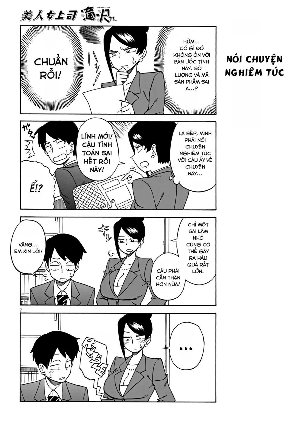 Bijin Onna Joushi Takizawa-San Chapter 6 - 2