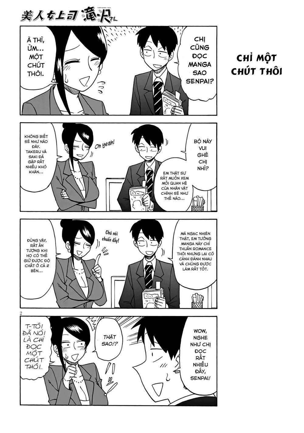 Bijin Onna Joushi Takizawa-San Chapter 7 - 2