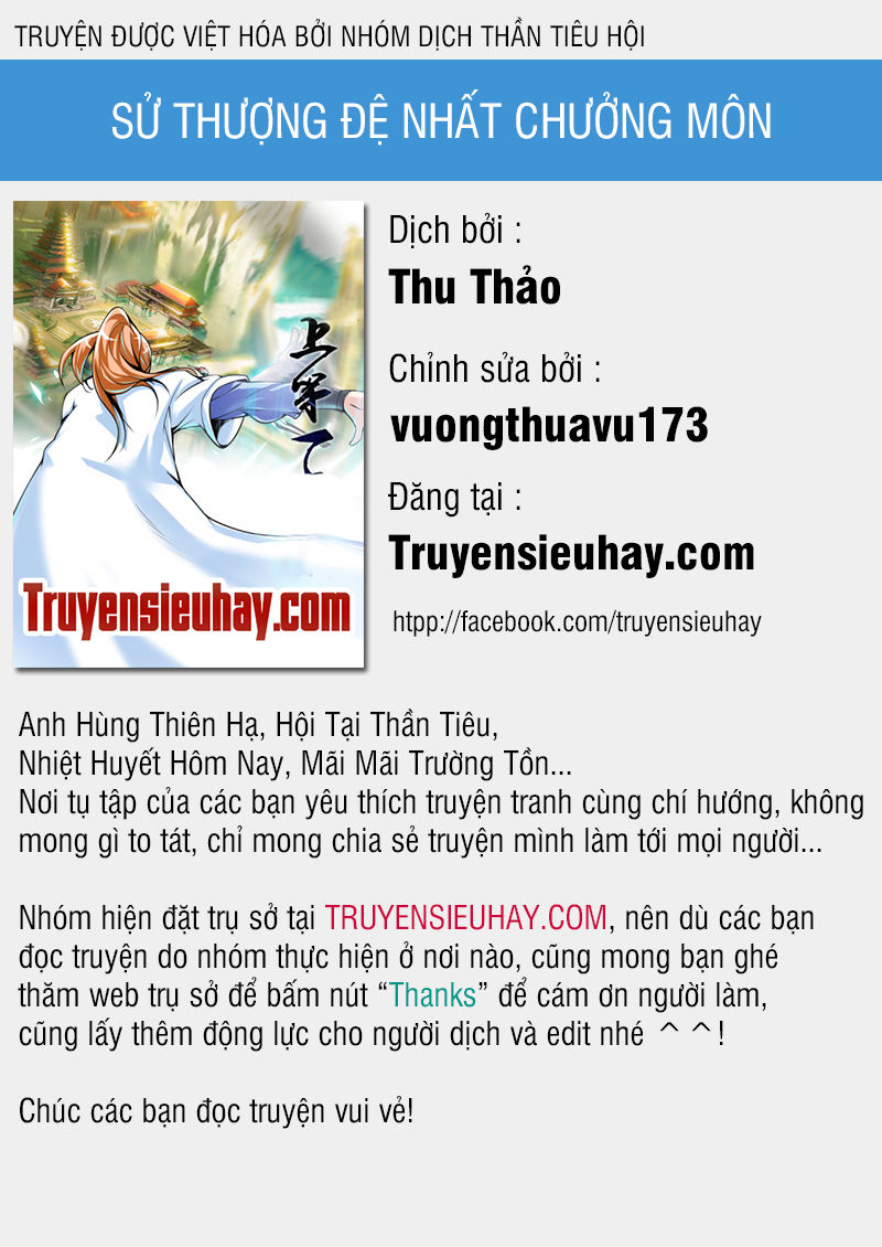 Sử Thượng Đệ Nhất Chưởng Môn Chapter 49 - 1