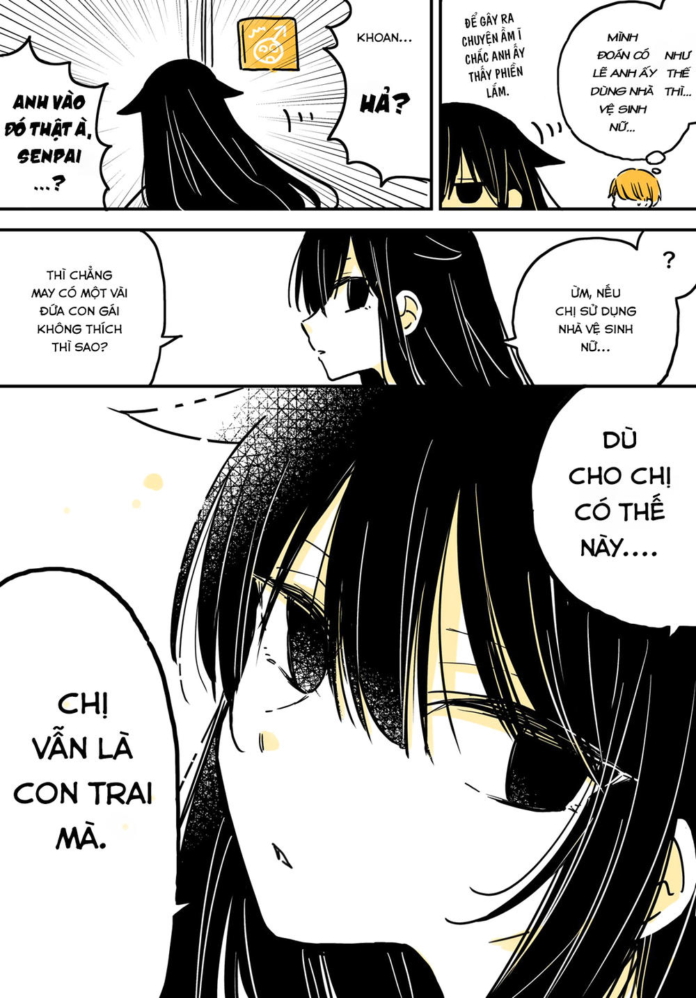 Mendokusagari Danshi Koukousei Ga Asa Okitara Onnanoko Ni Natteita Hanashi Chapter 6 - 4