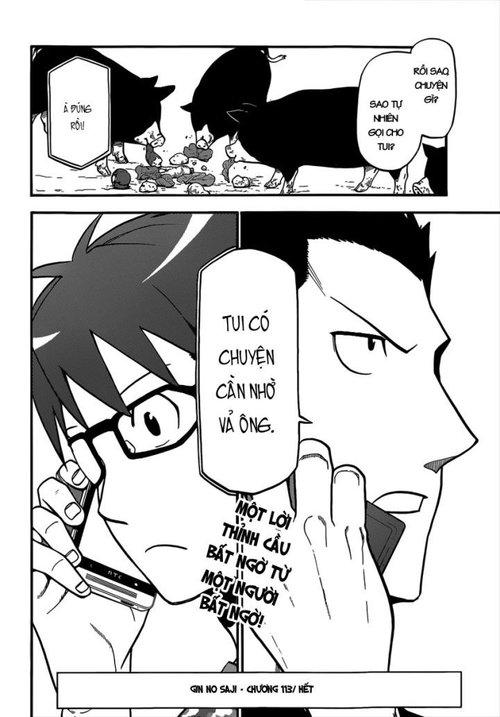 Gin No Saji Chapter 113 - 20