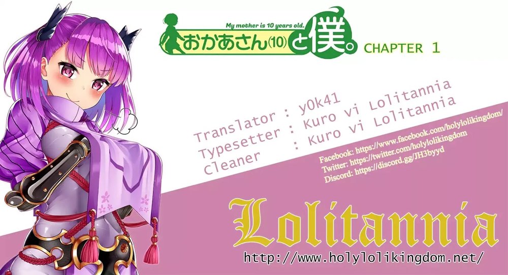 My Mother Is 10 Years Old Chapter 1 - 2