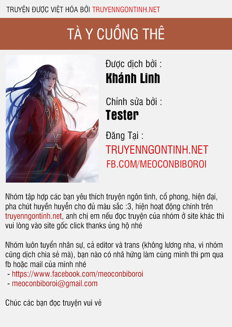 Tà Y Cuồng Thê Chapter 7 - 1