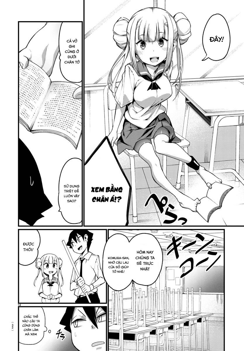 Ashigei Shoujo Komura-San Chapter 1 - 19