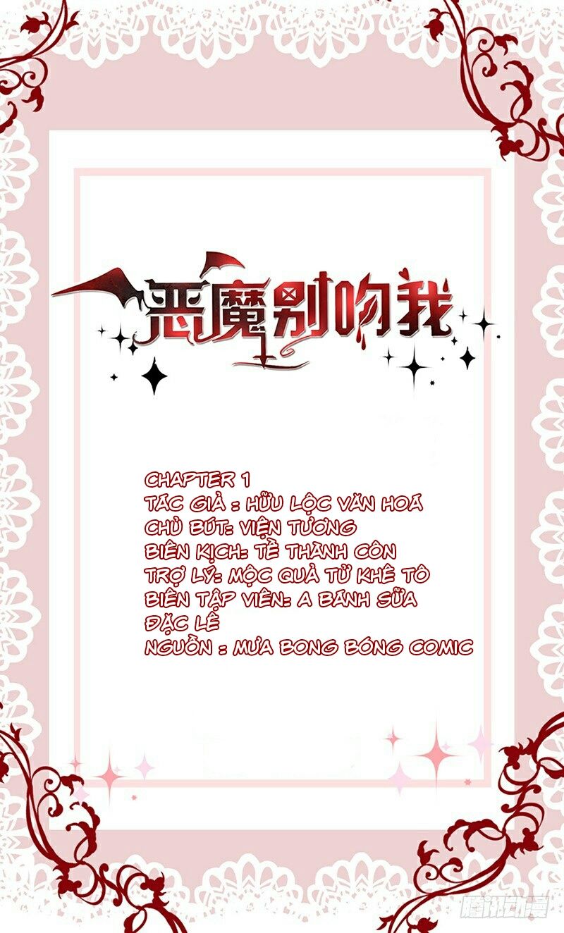 Devil Do Not Kiss Me Chapter 1 - 1