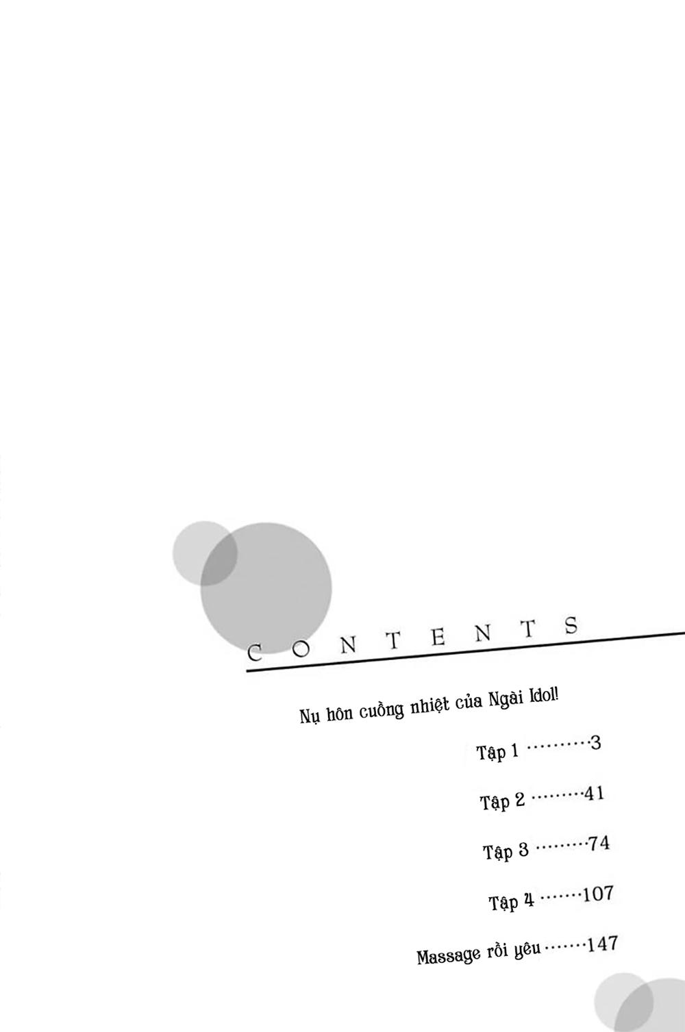Nụ Hôn Cuồng Nhiệt Của Ngài Idol! Chapter 1 - 4