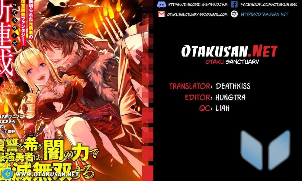 Fukushuu Wo Koinegau Saikyou Yuusha Wa, Yami No Chikara De Senmetsu Musou Suru Chapter 1 - 1