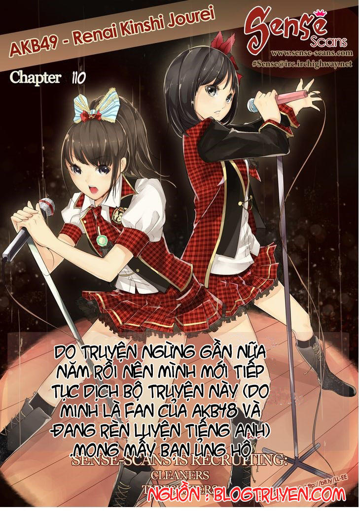 AKB49 - Renai Kinshi Jourei Chapter 110 - 1