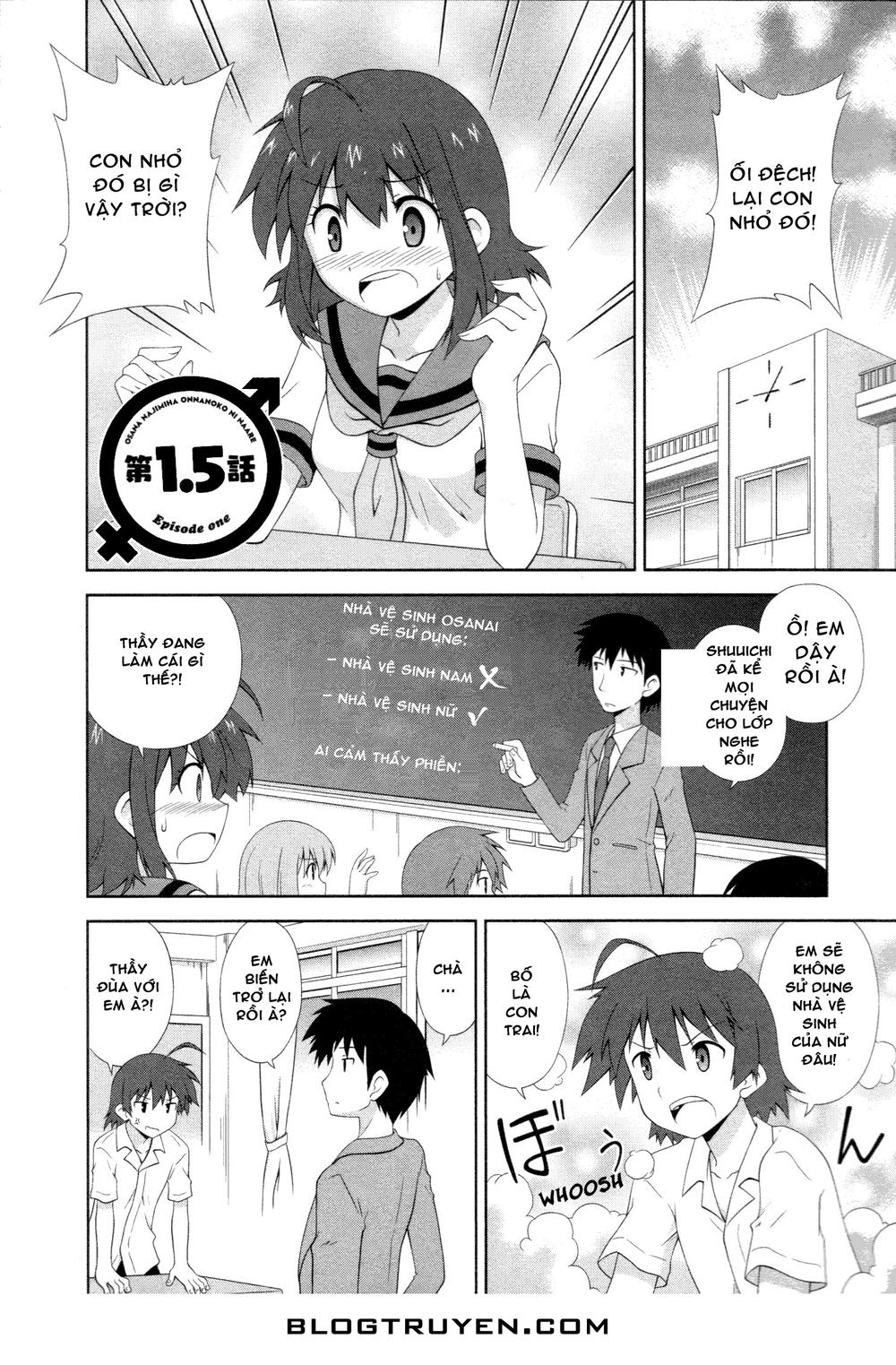 Osananajimi Wa Onnanoko Ni Naare Chapter 1.5 - 2